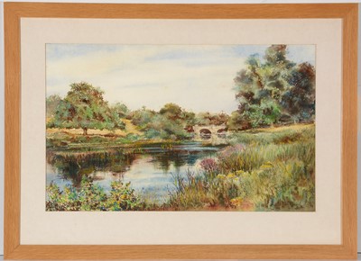Lot 113 - W* R* Thomas - watercolour.
