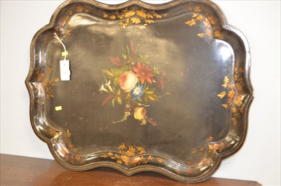 Lot 235 - Papier mache tray