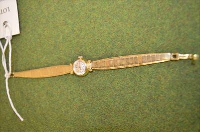 Lot 37 - 18ct gold Omega