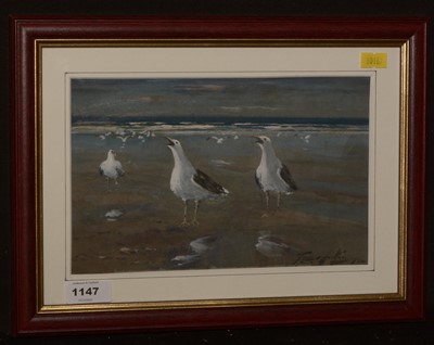 Lot 1147 - Thomas Swift Hutton - watercolour.