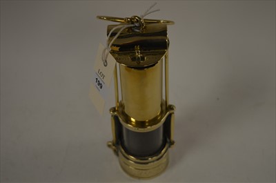 Lot 199 - miners lamp