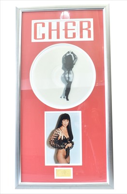 Lot 1027 - Cher autograph