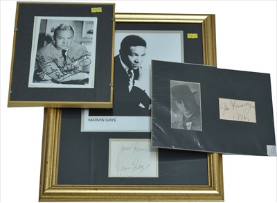 Lot 1045 - Musical autographs