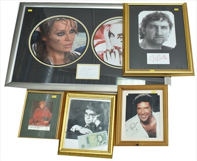 Lot 1046 - Musical interest autographs
