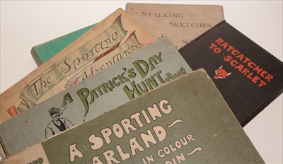 Lot 813 - Sporting Books.