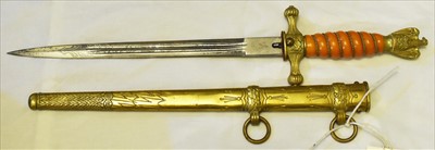 Lot 1161 - German Kriegsmarine dagger