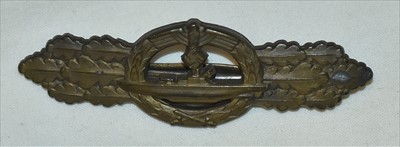 Lot 1180 - German U-boat badge