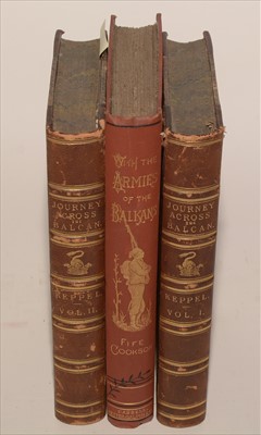 Lot 860 - Armies of The Balkans Books.