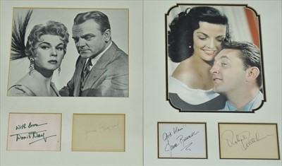 Lot 1064 - Autographs-Hollywood heartthrobs