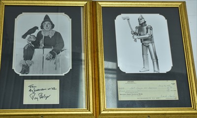 Lot 1066 - Wizard of Oz autographs