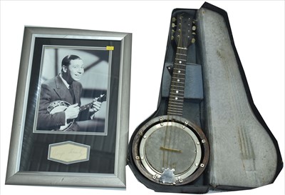 Lot 1070 - George Formby autograph