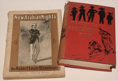 Lot 887 - R.L. Stevenson, and Mark Twain.