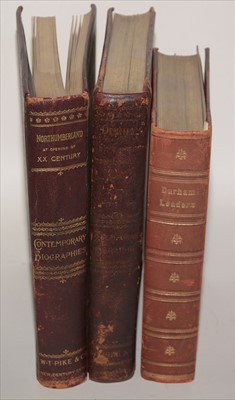 Lot 501 - Durham Social & Political; and Contemporary Biographies.
