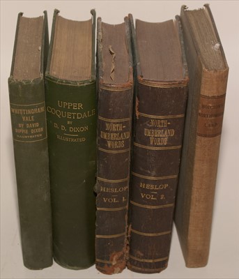 Lot 911 - Books on Northumberland.