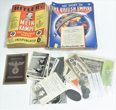 Lot 1192 - German military ephemera
