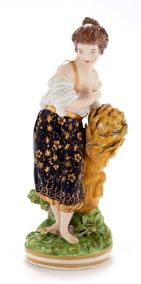 Lot 451 - 19th Century Derby figure 'Autumn'