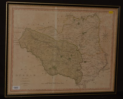 Lot 1003 - J* Cary - map.
