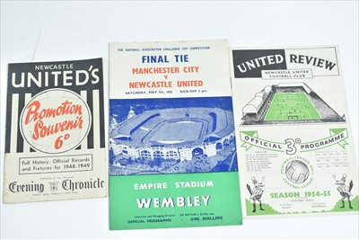 Lot 1076A - Football programmes