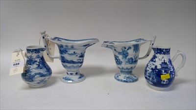 Lot 688 - Chinese jugs