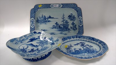 Lot 677 - Chinese blue and white