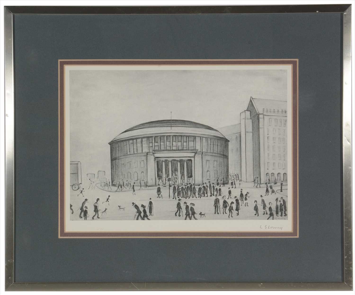 573 - After Laurence Stephen Lowry - limited edition.