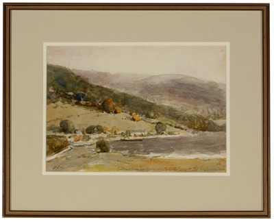 Lot 621 - George Edward Horton - watercolour.