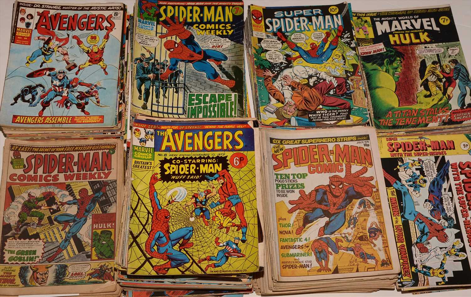 Lot 2 - Large quantity of 1970's issue comics.