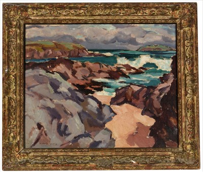 Lot 728 - Sir William MacTaggart, - oil.