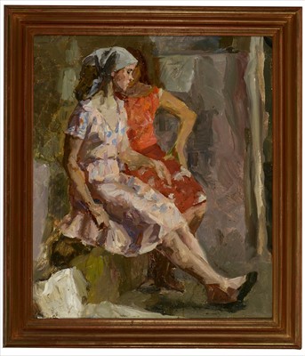 Lot 742 - Ruffiel Feyodorovitch Mikhailov - oil.