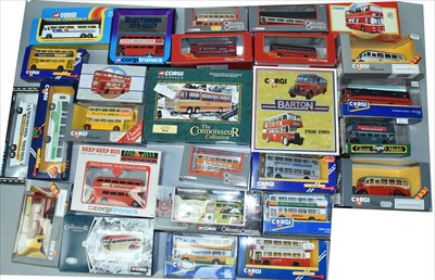 Lot 216 - Corgi buses