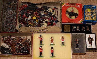 Lot 265 - Britains play worn soldiers