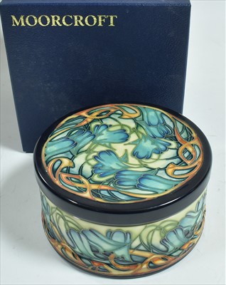 Lot 541 - Moorcroft lidded bowl