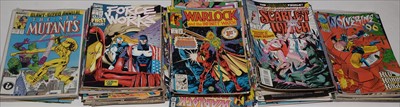 Lot 125 - The New Mutants Annual No. 3 and others.