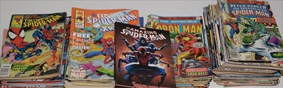 Lot 90 - Spider-Man and Iron many sundry issues.