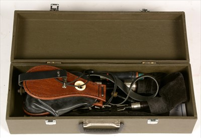 Lot 200 - Set of Northumbrian small pipes.