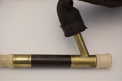 Lot 208 - Set of pastoral pipes.