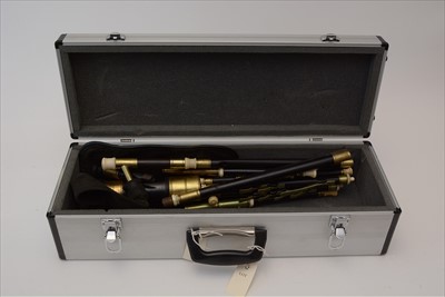 Lot 208 - Set of pastoral pipes.