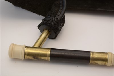 Lot 208 - Set of pastoral pipes.