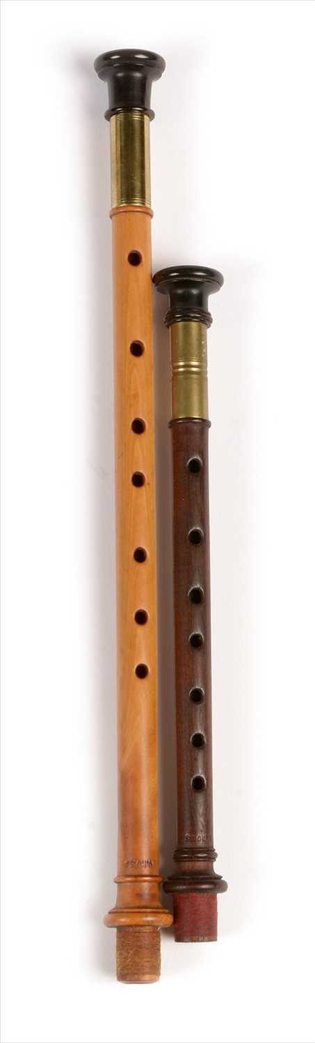 Lot 177 - Two simple chanters.