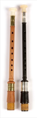 Lot 179 - Two simple chanters.