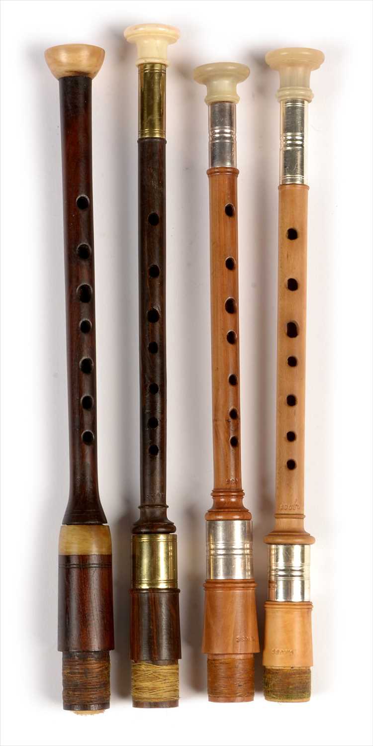 Lot 181 - Four simple chanters.