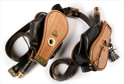Lot 186 - Two sets of bellows.