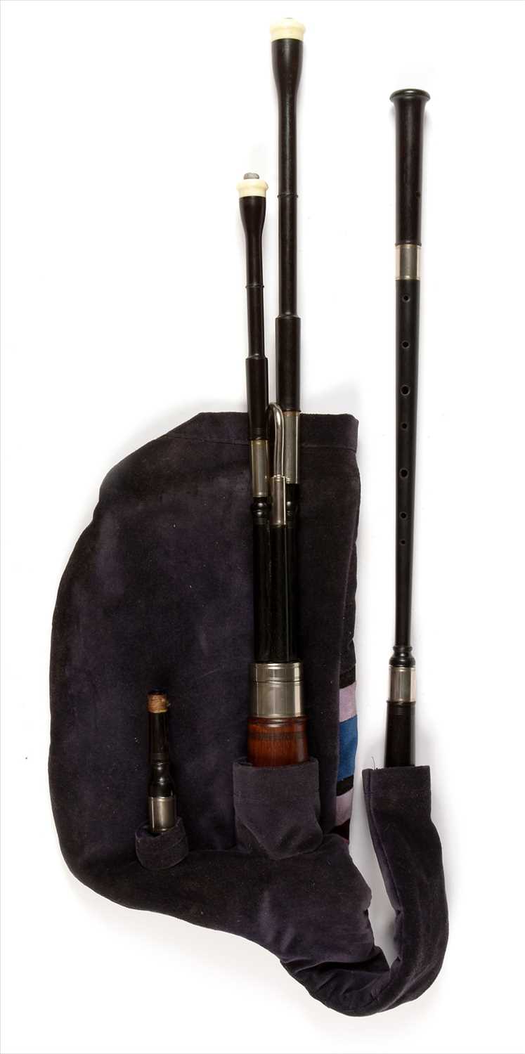 Lot 188 - Set of Bretton style pipes.