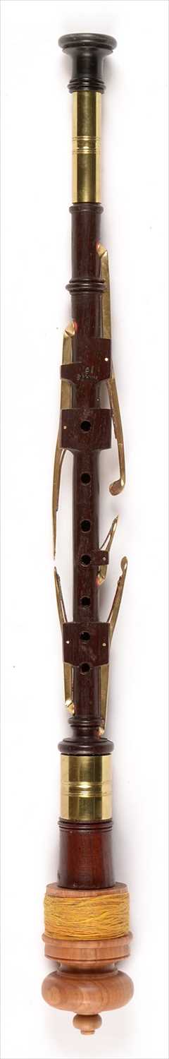 Lot 192 - Lignum vitae chanter.