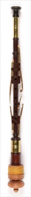 Lot 192 - Lignum vitae chanter.