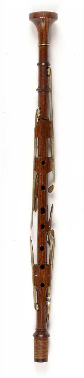 Lot 193 - Lignum vitae chanter.