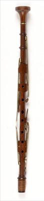 Lot 193 - Lignum vitae chanter.