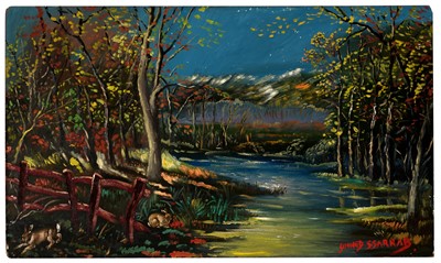 Lot 263 - Dennis Barrass - oil.