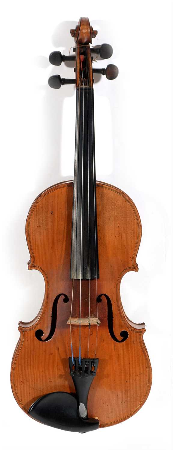 Lot 116 - Violin.