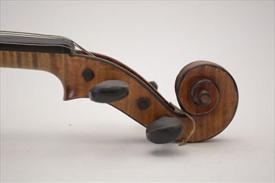 Lot 116 - Violin.